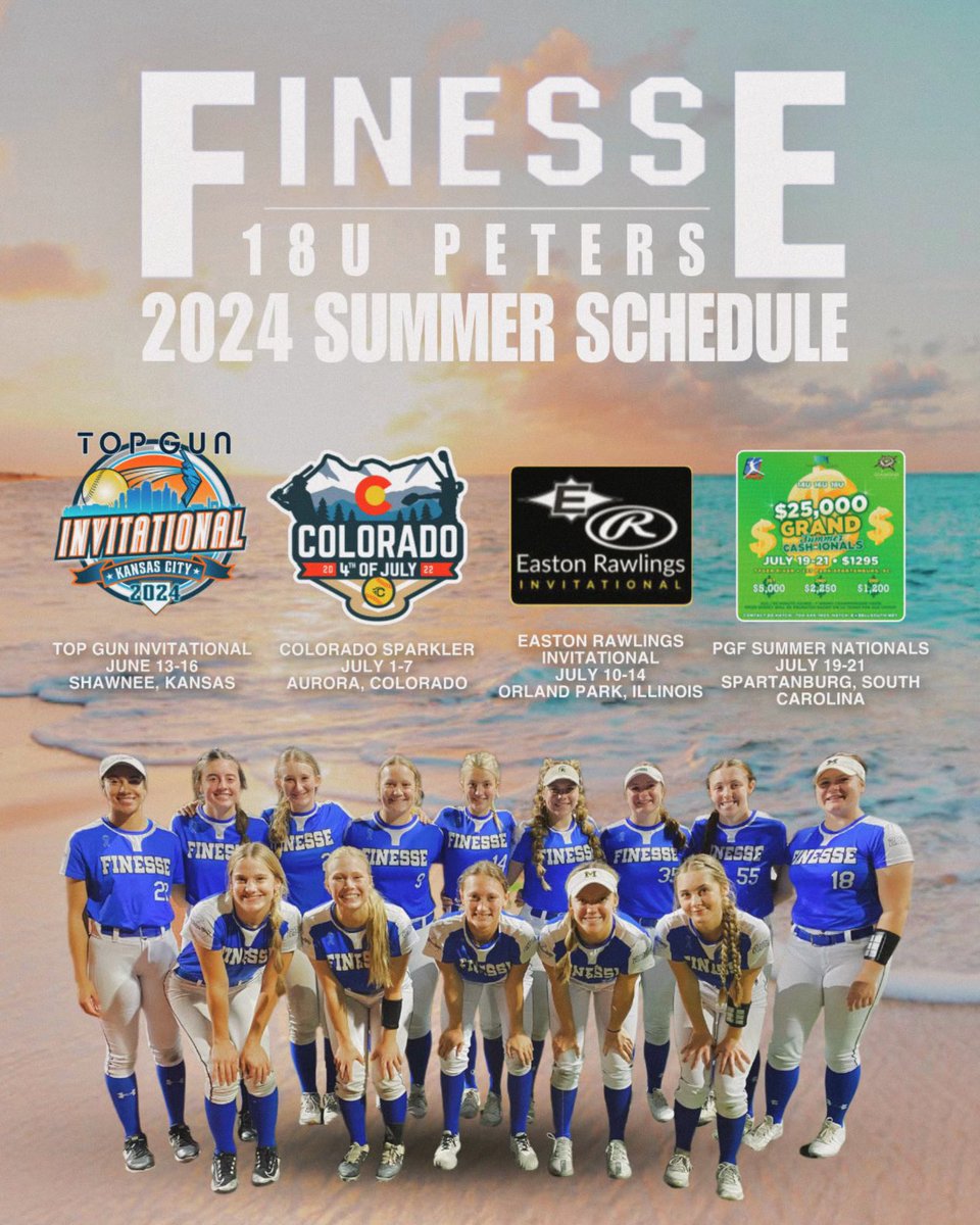 Summer season around the corner!!  <a href="/TopGunEvents/">Top Gun Events</a> <a href="/COSparkFire/">CO 4th of July</a> <a href="/ERIStourney/">Easton Invite</a> <a href="/PGFnetwork/">PGF</a> <a href="/FinesseOrg/">Finesse Fastpitch</a> <a href="/CollegeBDJocks/">College Bound Jocks</a>