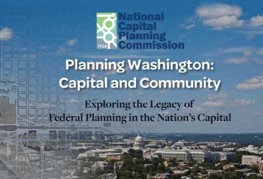 NCPCgov's tweet photo. We hope to see you tonight for Planning Washington: Capital and Community! 6:00 pm at the Martin Luther King Jr. Memorial Library. RSVP at https://t.co/CBzZShx6aW. #NCPCat100 https://t.co/ZcMfjuWKhC