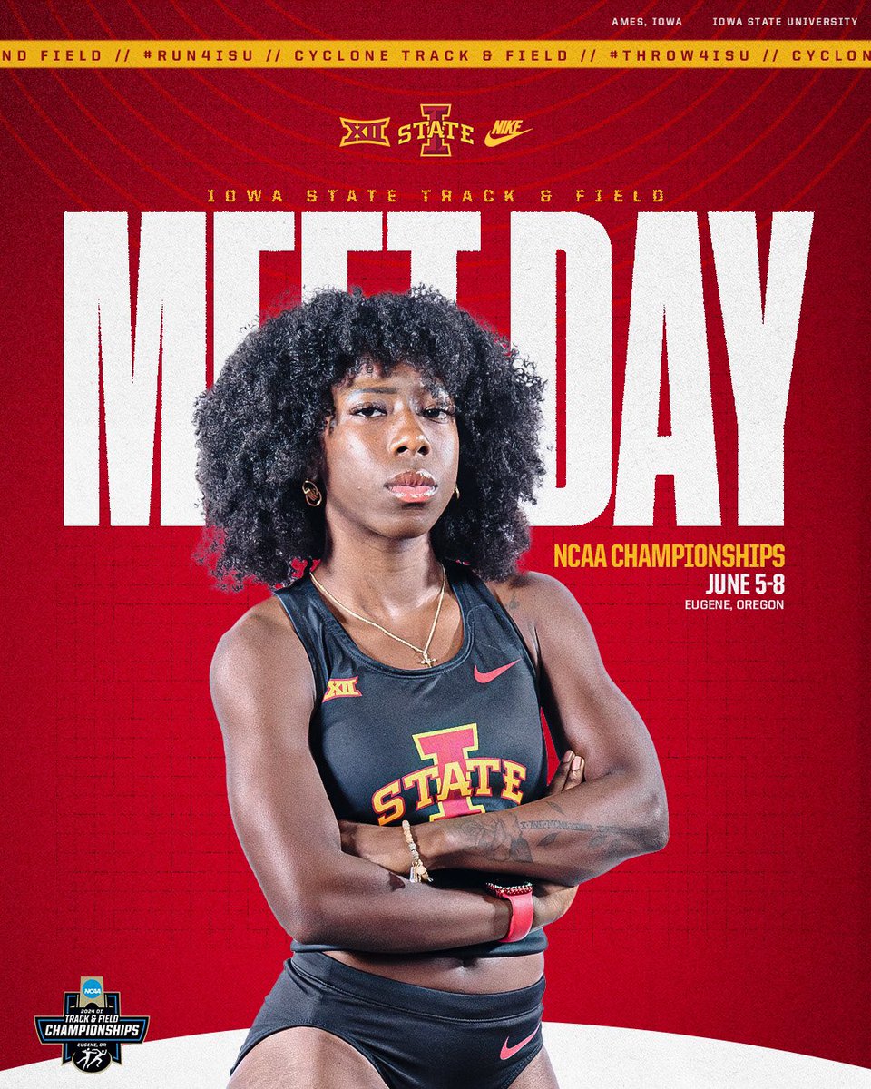 Time for the women to take center stage.

linktr.ee/cyclonetrackxc 

#CycloneSZN