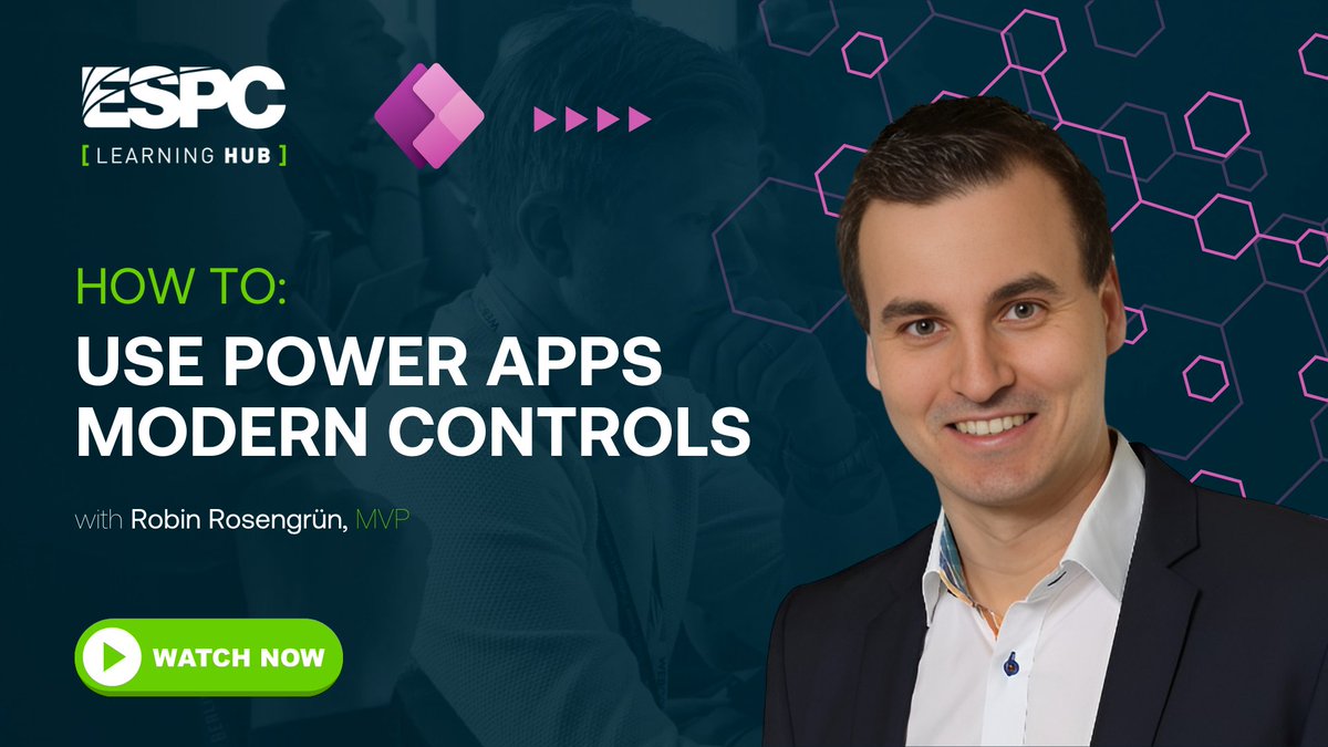 European Power Platform Conference (@europeanppc) on Twitter photo Modern controls are here to transform how your #PowerApps integrate with #MicrosoftTeams & other #Microsoft products!
#MicrosoftMVP <a href="/power_r2/">Robin Rosengrün 🪄 Crown And Wand Academy</a> dives into the latest enhancements in Power Apps' user interface.
Watch now - sharepointeurope.com/howtos/how-to-… Modern controls are here to transform how your #PowerApps integrate with #MicrosoftTeams & other #Microsoft products!
#MicrosoftMVP <a href="/power_r2/">Robin Rosengrün 🪄 Crown And Wand Academy</a> dives into the latest enhancements in Power Apps' user interface.
Watch now - sharepointeurope.com/howtos/how-to-…