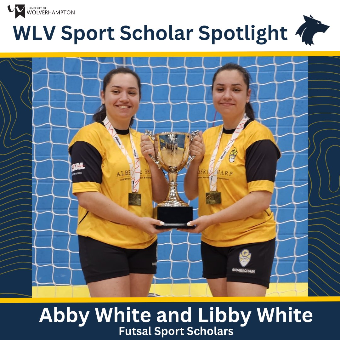 ⭐WLV Sport Scholar Spotlight⭐

Congratulations to <a href="/wlv_uni/">University of Wolverhampton</a> sport scholars for their recent success!

Abby and Libby as part of <a href="/bhamwomensfuts1/">Birmingham WLV womens futsal</a> won the <a href="/FA_NFS/">FA National Futsal Series</a> Women's Super Series Cup🏆

#TeamWolves🐺