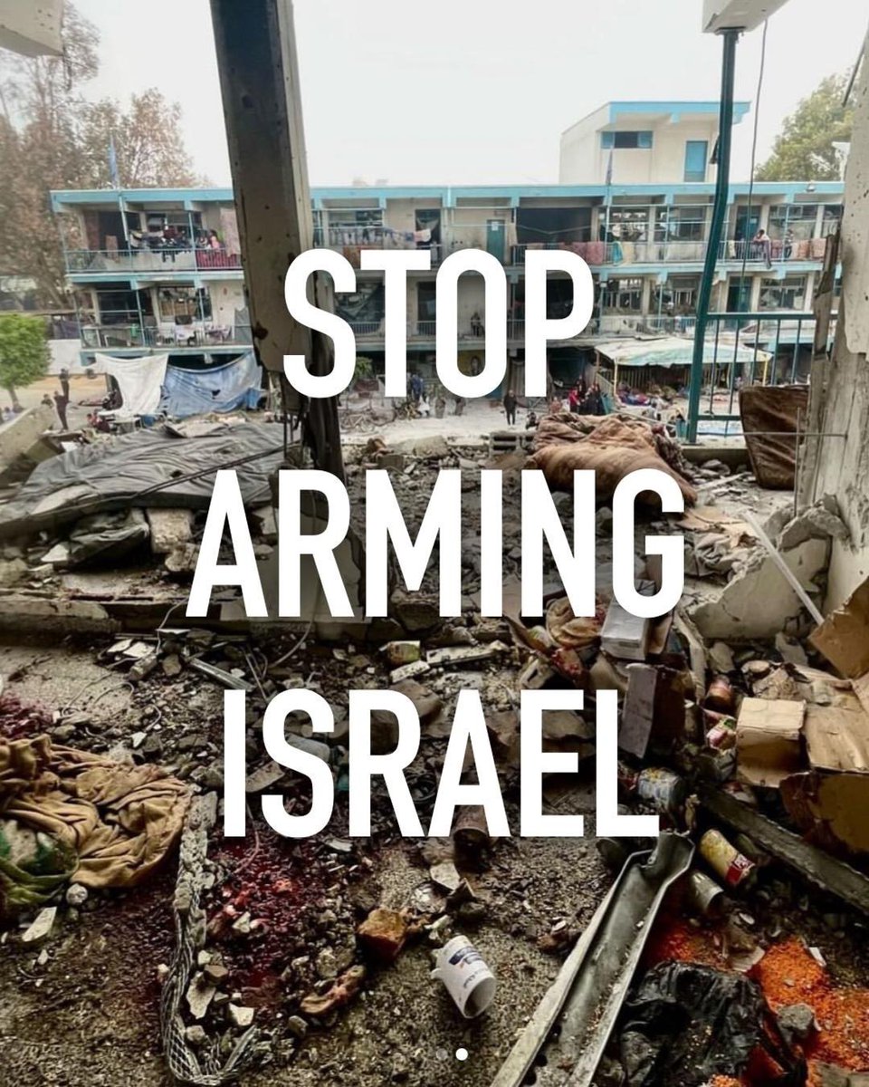 Overnight, the Israeli military bombed an UNRWA school in Gaza where over 20,000 Palestinans were sheltering. The Israeli airstrike on the al-Sardi school killed at least 45 people, at least 14 of whom were children. 

We will not accept the US government’s continued funding and