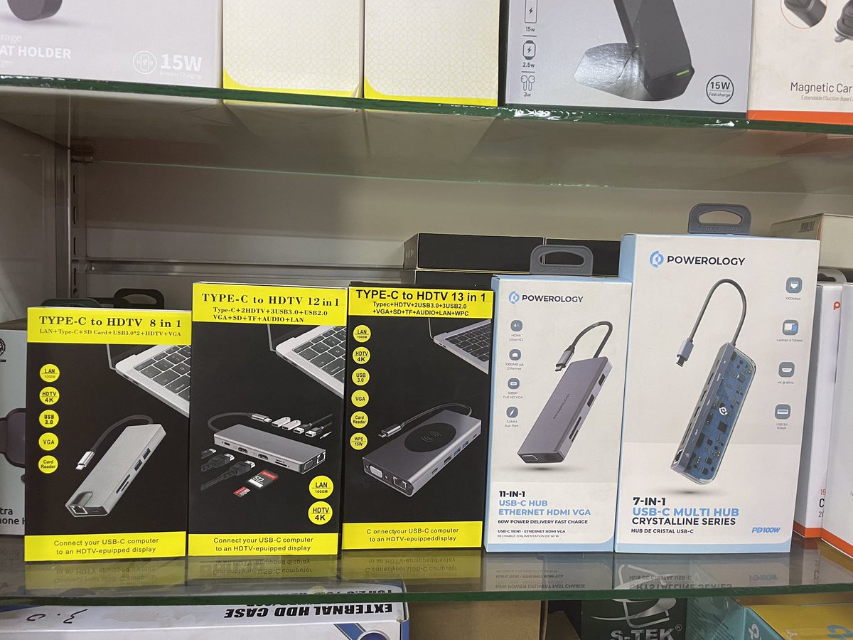 M1Electronics's tweet photo. Say goodbye to port limitations with the convenient USB Type C Hubs. Charge and connect multiple devices on the go. Visit our stores to purchase. #connectivitysolutions #usbtypechub #m1electronics https://t.co/bdTL8odwby