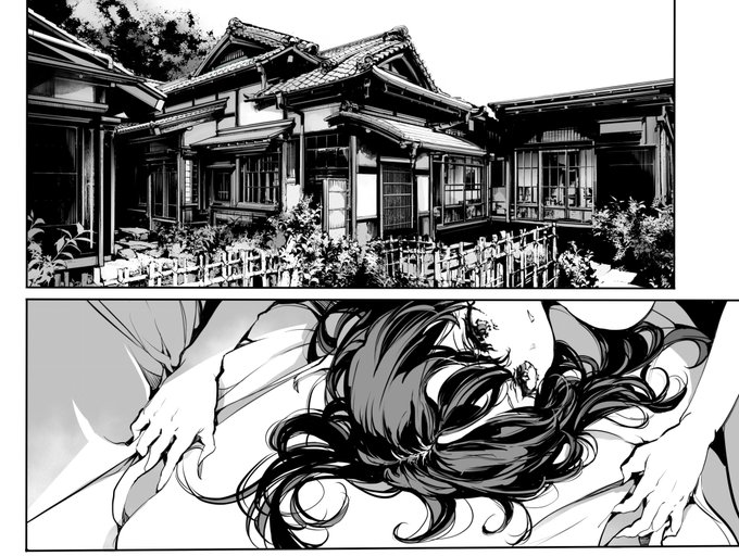 背景コマ4時間くらい
下のコマ40分くらい
ちょっと疲れた 