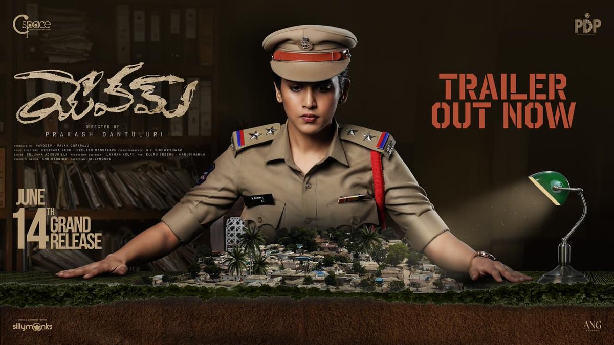 Ramesh Bala (@rameshlaus) on Twitter photo The intense and action-packed #Yevam Trailer is out now 🔥💥
- youtu.be/wizXM6_JVx8
#Yevam in cinemas worldwide from June 14th!
@YevamMovie #YevamMovie #YevamOnJune14th
<a href="/iChandiniC/">Chandini Chowdary</a> <a href="/ImSimhaa/">Vasishta N Simha</a> <a href="/AashuReddy99/">Ashu Reddy</a> <a href="/BharatRaj0921/">Jai Bharat Raj</a> <a href="/prakash_d/">Prakash Dantuluri</a> <a href="/pnavdeep26/">Navdeep</a> <a href="/pavangoparaju/">Pavan Kishore</a> The intense and action-packed #Yevam Trailer is out now 🔥💥
- youtu.be/wizXM6_JVx8
#Yevam in cinemas worldwide from June 14th!
@YevamMovie #YevamMovie #YevamOnJune14th
<a href="/iChandiniC/">Chandini Chowdary</a> <a href="/ImSimhaa/">Vasishta N Simha</a> <a href="/AashuReddy99/">Ashu Reddy</a> <a href="/BharatRaj0921/">Jai Bharat Raj</a> <a href="/prakash_d/">Prakash Dantuluri</a> <a href="/pnavdeep26/">Navdeep</a> <a href="/pavangoparaju/">Pavan Kishore</a>
