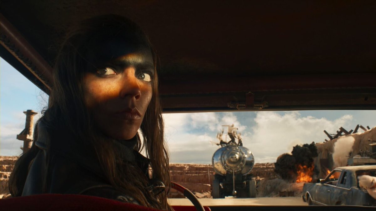 Late to the party after spending weeks trying to figure out when she shaved her armpits, it’s Furiosa! nerdcaliber.com/furiosa-is-the…