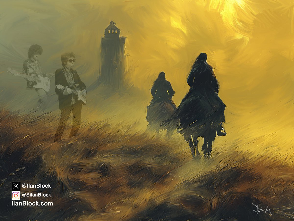 Two riders were approaching and the wind began to howl -all along the watchtower