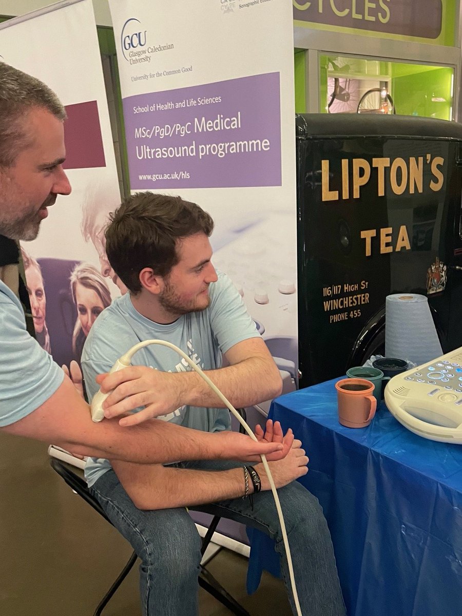 GCUEngagement's tweet image. Looking at Injuries inside the Body with @GCUReach, Pics from today @riversidemuseum for @GlasgowSciFest. Have a go yourself with #ultrasound & #xray - pop along tomorrow & Saturday too! @GCUSHLS @CaledonianNews
