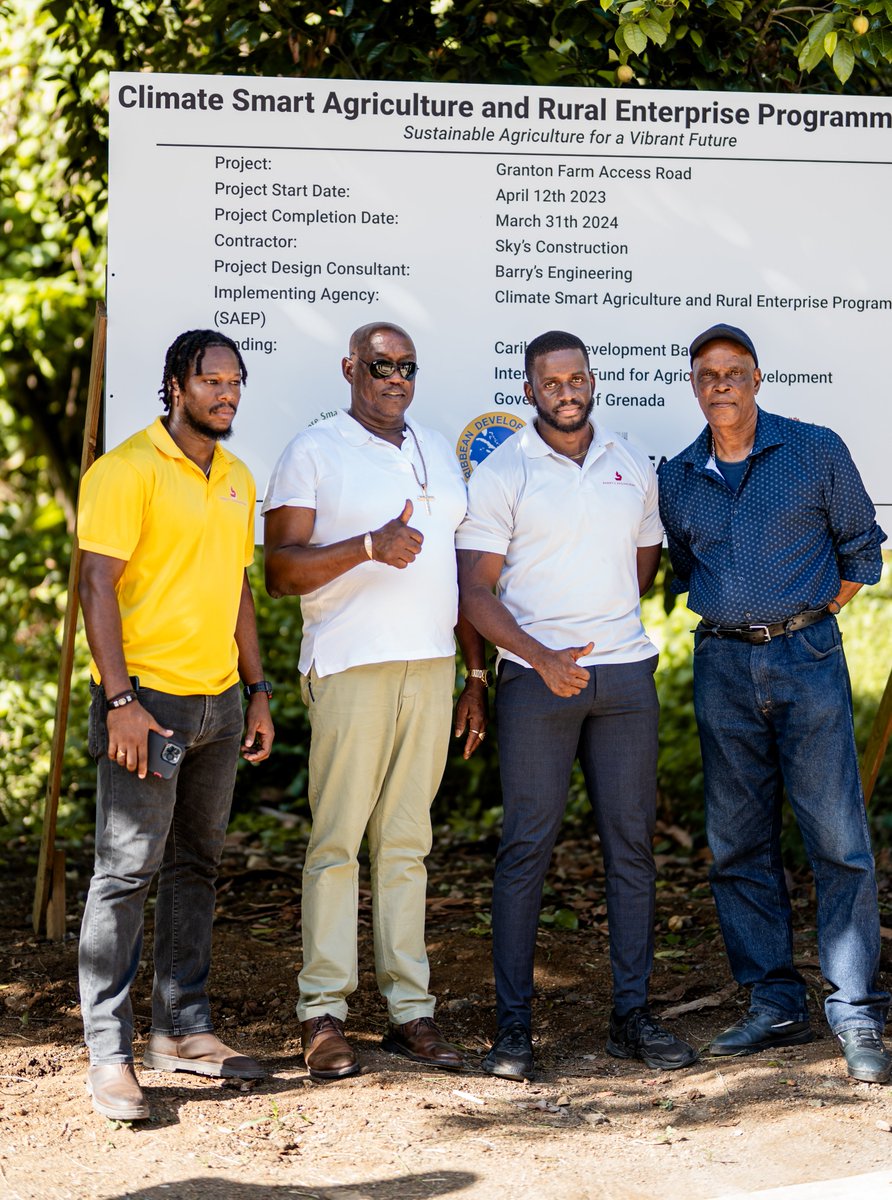 On Thursday May 23rd 2024, the SAEP Programme completed an official opening ceremony of the Granton Farm Access Road.