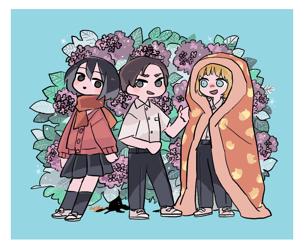 紫陽花と幼馴染