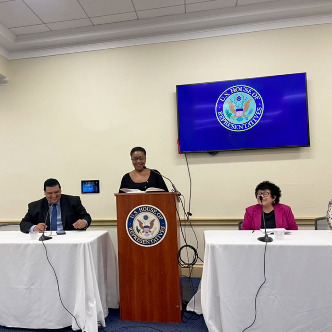 LULAC's tweet photo. "Nearly 50% of Latino adults and 26% of Latino children face obesity, exacerbated by limited healthcare access. 'The true cost lies in inaction on chronic diseases," says Dr. Ray Serrano, LULAC, at the National Minority Quality Forum (NMQF).

#LULAC #TROA #ObesityEpidemic https://t.co/m1nr82nQ7b