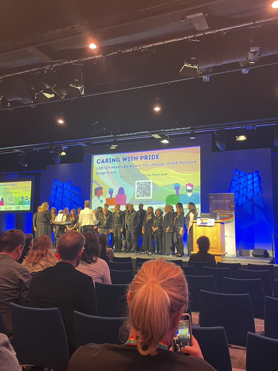 C_O_Shea_'s tweet photo. @HSELive harmony choir closing an inspiring day here in Dublin Castle #caringwithpride LGBTQI+ Healthcare Across the Lifespan: A HSE Rainbow Badge Event https://t.co/qovukmcb8E