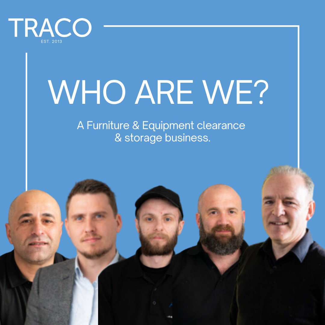 JasonadremBen's tweet image. Who are we? 🤔 TRACO UK Ltd is your go-to furniture and equipment clearance and storage experts!

 🛋️🚚 Whether you need to clear out an office or find storage solutions, we've got you covered.

Discover how we can help you today! 👉 www. recycledassets.co.uk