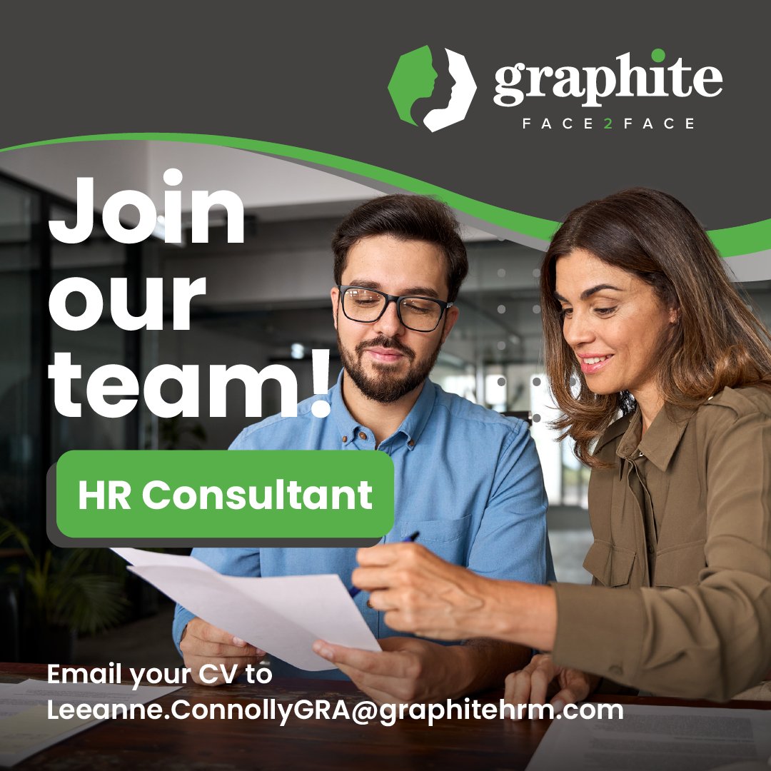GraphiteHRM's tweet image. We are hiring! 

The successful candidate will receive exposure to working with our large client base across several sectors, 25 days annual leave, access to our career pathway, and bonus potential in addition to a competitive salary. 

Find out more here: peninsulagrouplimited.com/ie/about/caree…