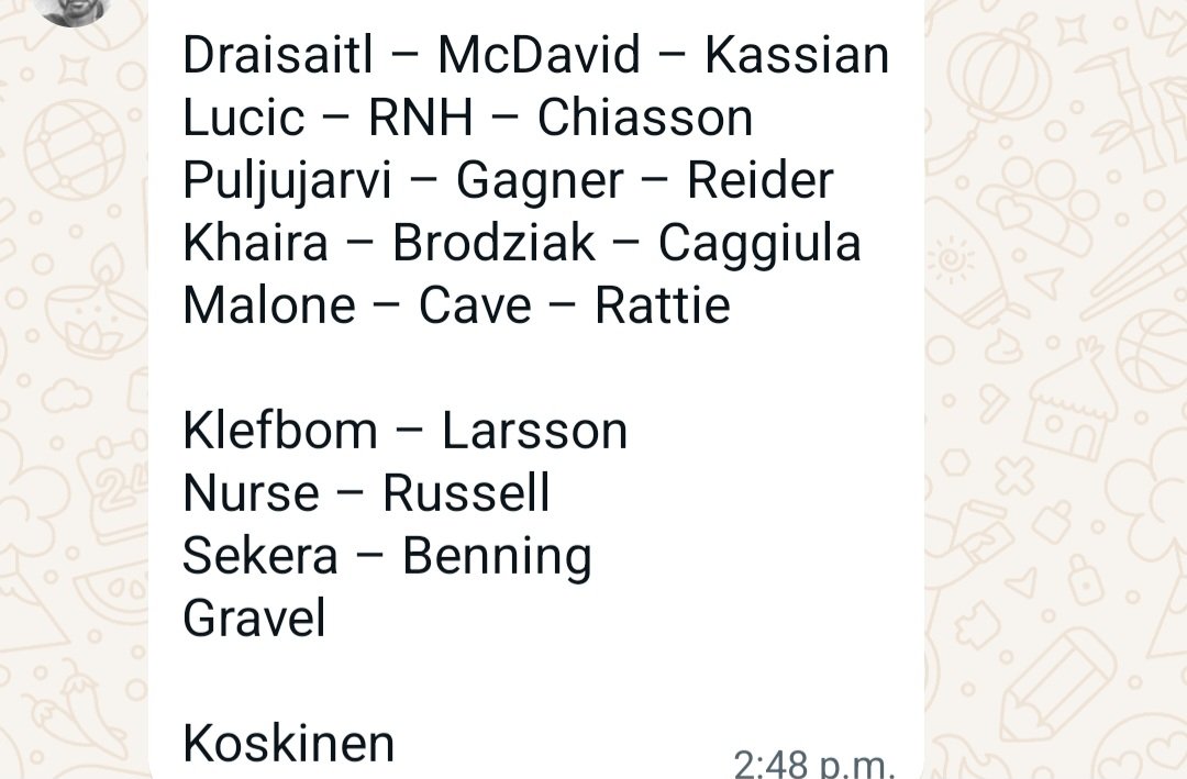 What Holland had as a roster when he arrived - acknowledge and respect the man! #LetsGoOilers <a href="/OilersNation/">Oilersnation.com, Oily Since ‘07</a> thank you Ken! <a href="/EdmontonOilers/">Edmonton Oilers</a>