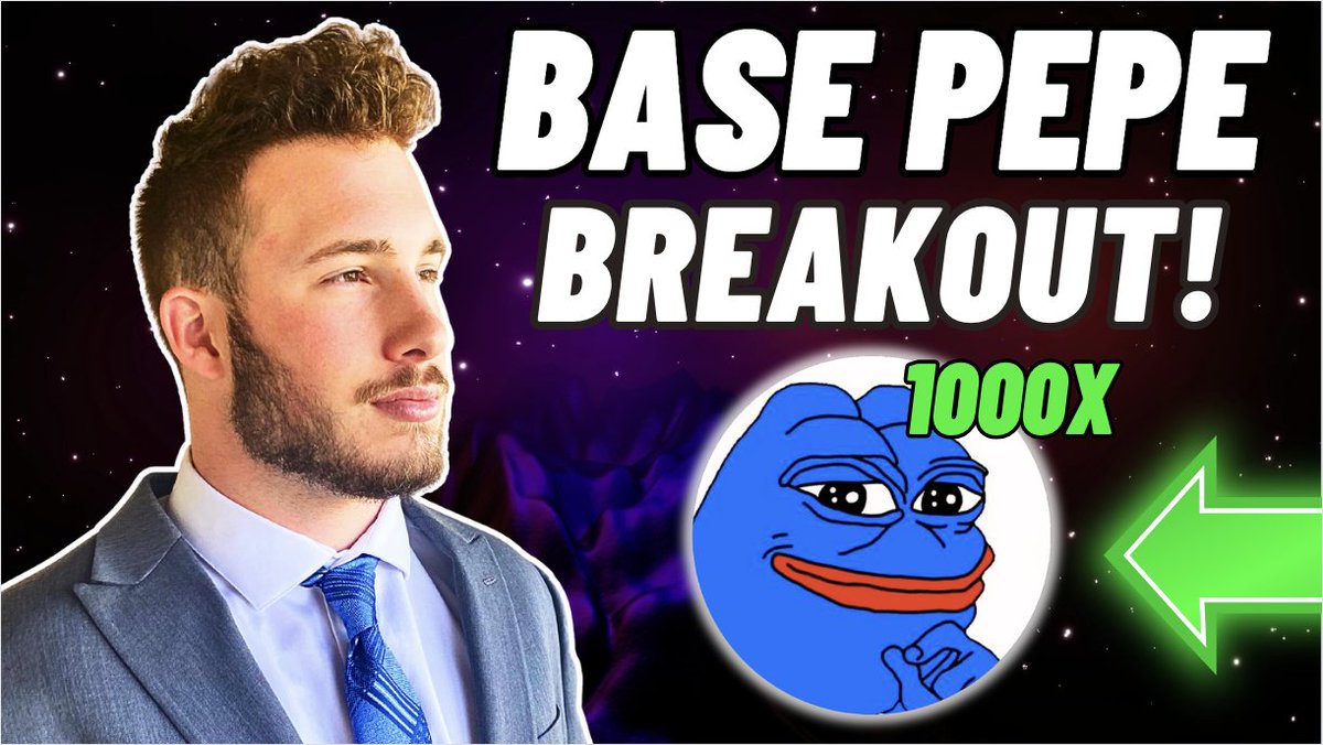 $PEPE <a href="/PepeOnBase0x69/">PEPE ON BASE</a> Huge BREAKOUT Coming Soon?!?!🚀

Do not fade the Next MONSTER in the #memecoin space!🔥

YouTube Video: youtu.be/AQo8mxc5QXo?si…

$BTC $ETH $SHIB $WIF $DOGE $BOME $BONK $TRUMP $MAGA $TATE #basememecoin #BASE #crypto #PEPEBASE0X69 #FinancialGoals $BRETT $ANDY