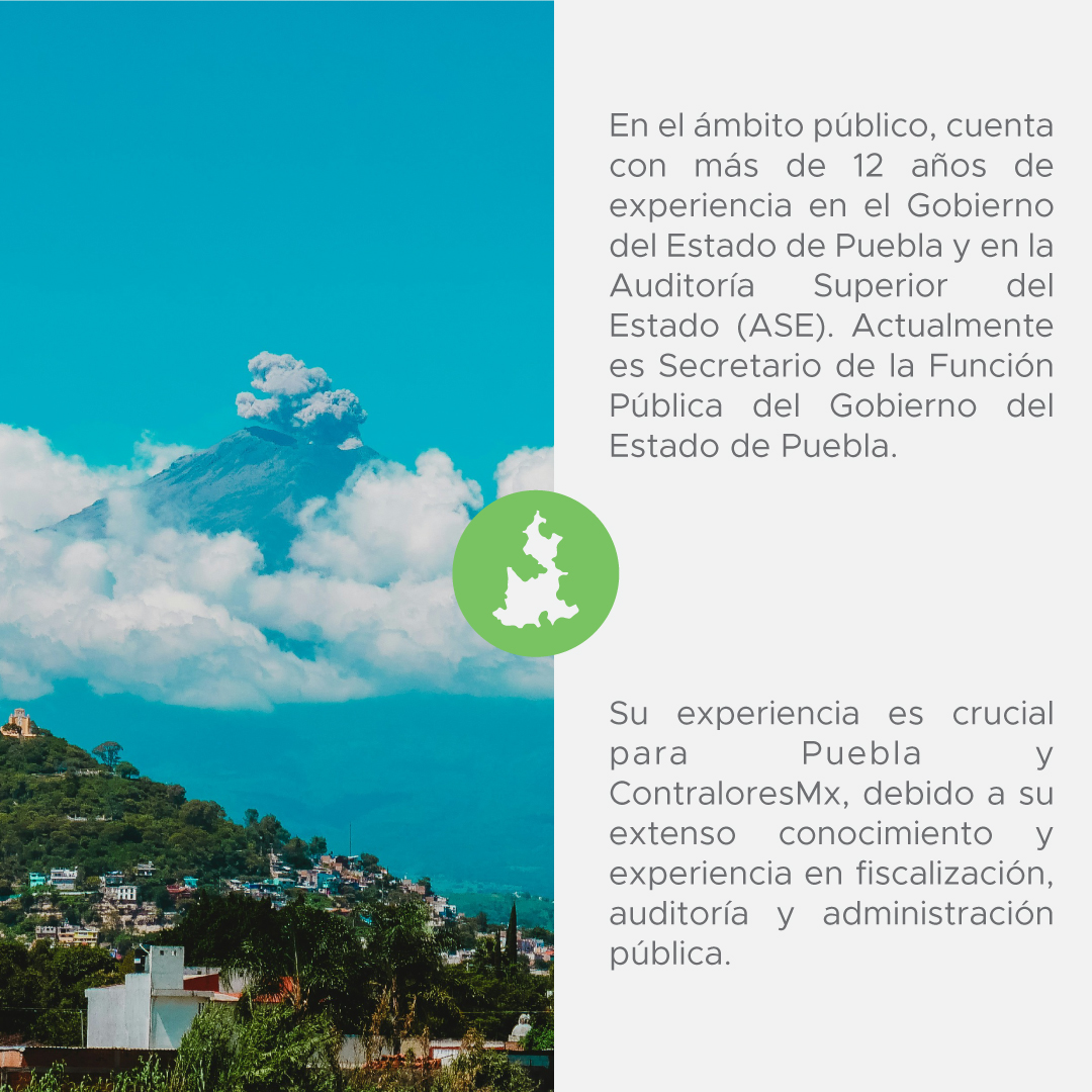 ContraloriasMX's tweet photo. Conoce a Juan Carlos Moreno Valle Abdala, Secretario de la @FuncionGobPue Su pasión por la fiscalización, auditoría y administración pública lo convierten en un valioso miembro de #ContraloresMx ¡Nos da orgullo de tenerlo con nosotros!

#SomosCPCEF #ContraloresMxTrabajando https://t.co/wwSgWlVhSo