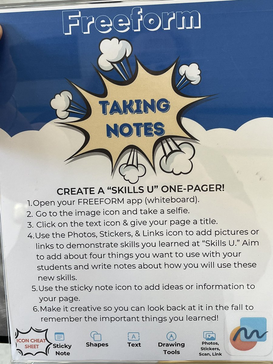 Already taught AR Makr &amp; Freeform today… onto School AI &amp; Podcasting with Canva later!!