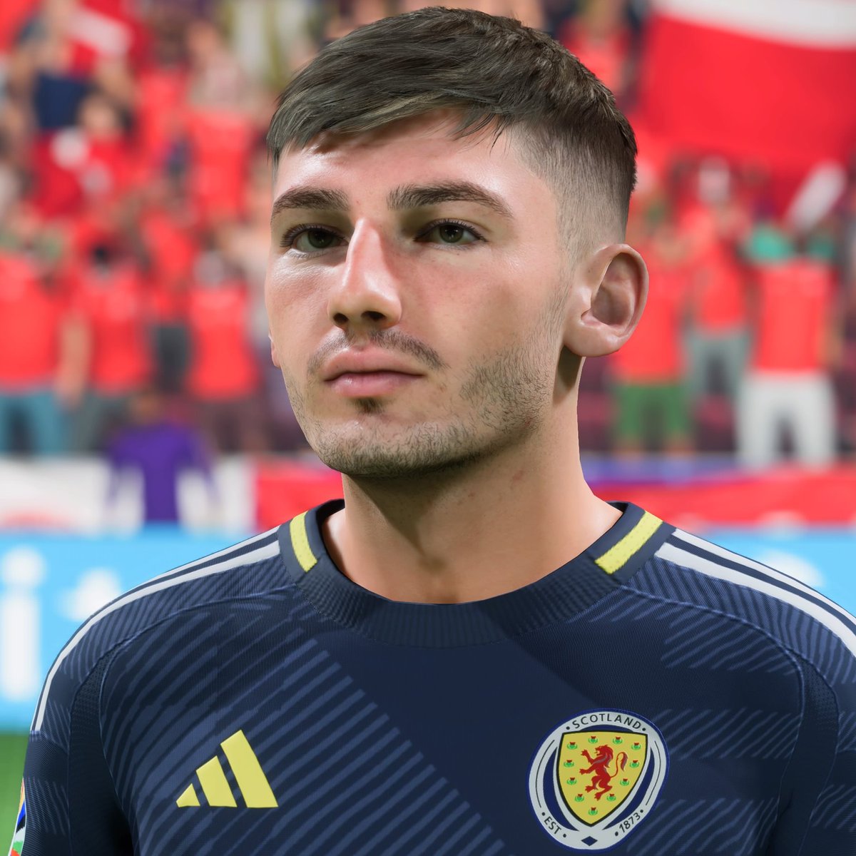 Callum McGregor and Billy Gilmour of <a href="/ScotlandNT/">Scotland National Team</a> 🏴󠁧󠁢󠁳󠁣󠁴󠁿have received updated starheads in the latest update.

#FC24 #EURO2024