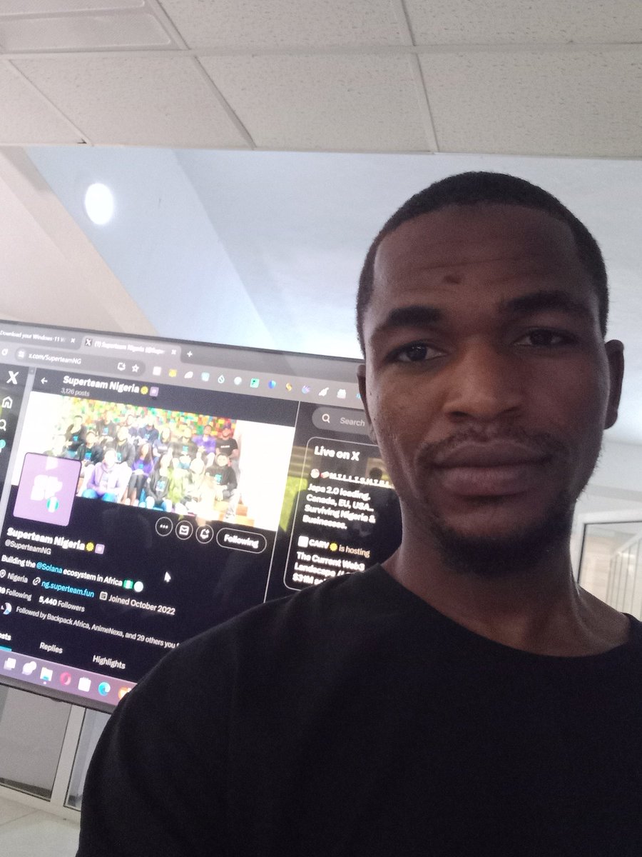 shaawawee's tweet photo. Live at the Solana Ecosystem Call in Kano Hosted by @SuperteamNG
@Ogbuehi_M @SuperteamDAO https://t.co/MV3JWlEMMQ
