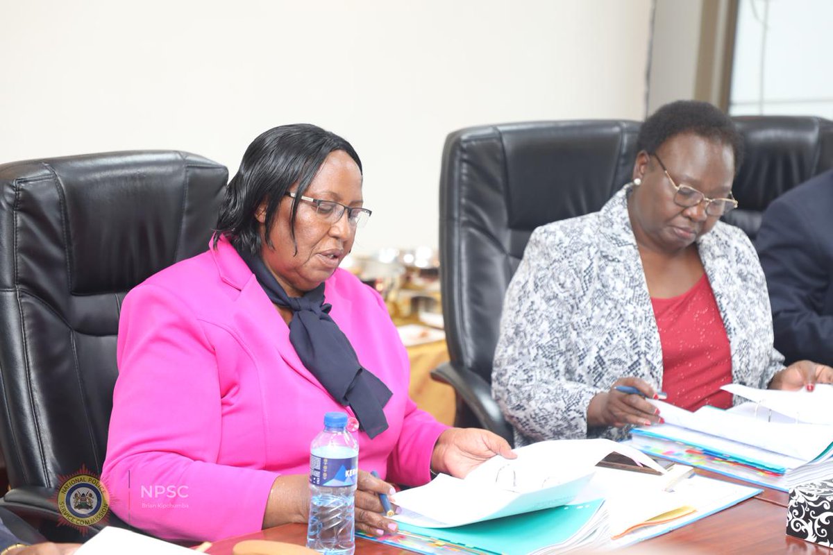 ENKinuthia's tweet photo. Commissioners Dr. Alice Otwala, CBS, Edwin Cheluget, John Ole Moyaki, MBS, Lilian Kiamba, MBS, &amp; Mr. Peter Leley, the Commission Secretary/CEO, also attended. https://t.co/Jfjixkpupg