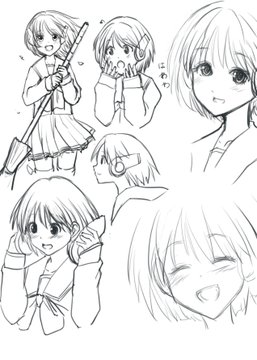 俺の描いたHMX12マルチを見てくれよフォロワー 