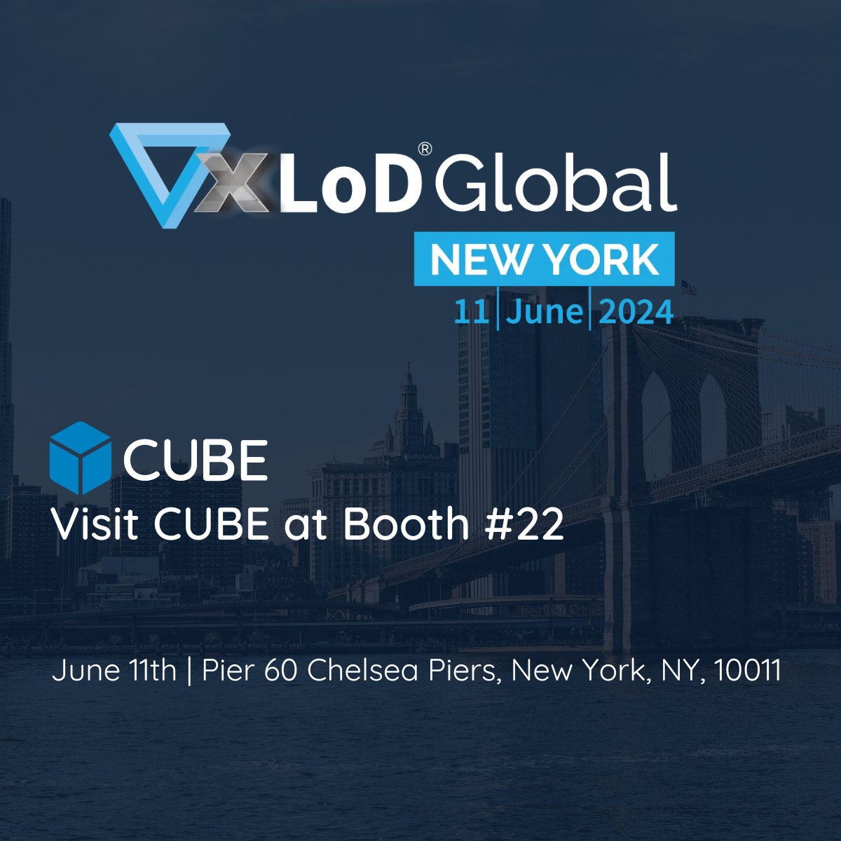 CUBEGlobal's tweet image. Join CUBE at the 1LoD Global in New York June 11th! Booth #22  
 #AutomatedRegulatoryIntelligence #CUBE #XLoDNY #1LoD #RiskManagement #Compliance

More details on the event: bit.ly/3KxHDiH