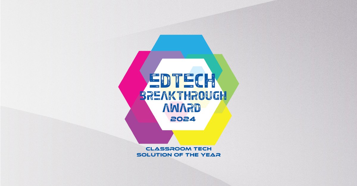 Promethean's tweet photo. 🎉🏆 Big News! We're over the moon to share that our #ActivPanelLX has been recognized as the "Classroom Tech Solution of the Year" by the 2024 @EdTech_Awards! 🚀✨ Dive into what makes our technology a game-changer for #education: https://t.co/1wJfgb5fCB #edtech #edutwitter https://t.co/81E1tbm1aG