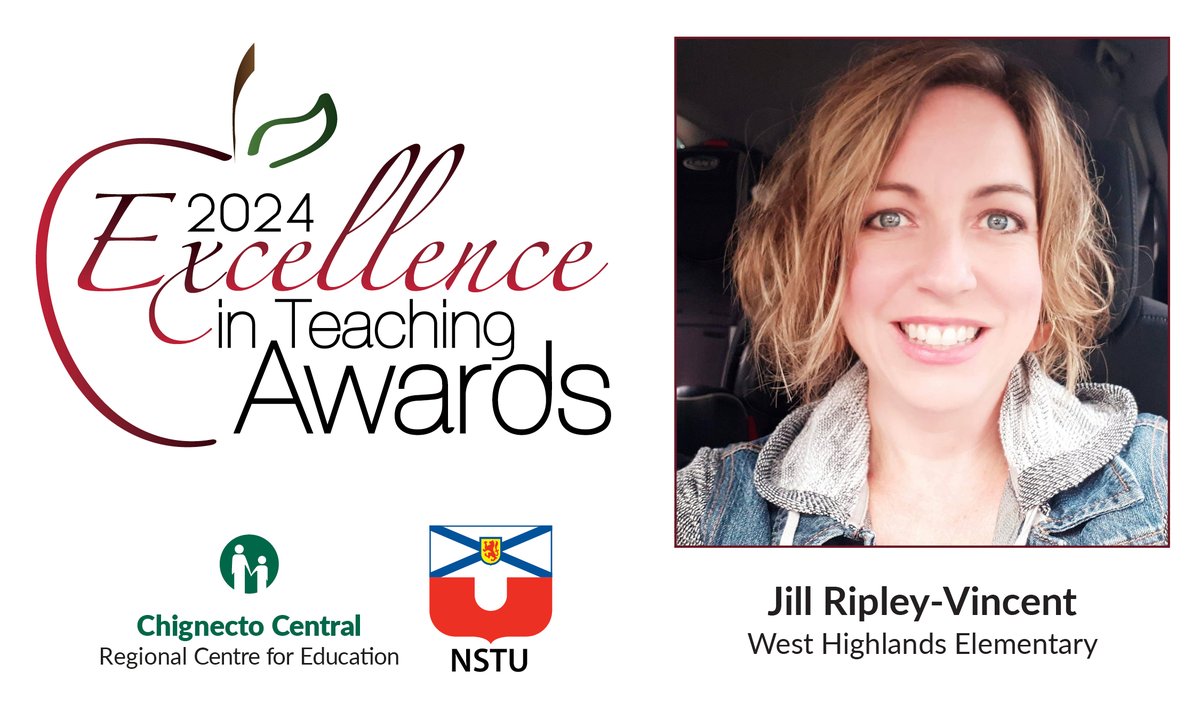 Congratulations to Jill Ripley-Vincent of West Highlands Elem!
When you open the door to Jill’s P-Grade 1 classroom, one thing is abundantly clear: All are welcome here. She takes the time to get to know every child to ensure they feel valued, validated &amp; welcome in her class.