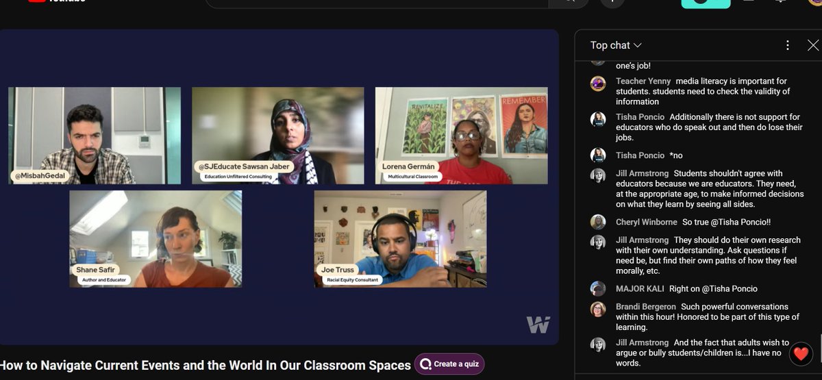 cheeyenny's tweet photo. MArathon @Wakelet Live
It is ongoing
Matured topics. 
It is good to educate and equip our students with critical thinking skills. Empower students to discuss current issues and create a space to share their voices. https://t.co/hYx7NUPpUg

#WakeletCommunityWeek2024 https://t.co/gS6e6gAx7M