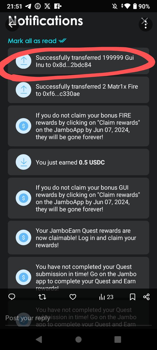 richplanet54's tweet photo. I just clamed my GUI rewards on Jambo!!!
#JamboxGUI #jambotechnology #guiinuonaptos https://t.co/1X69pznM4n