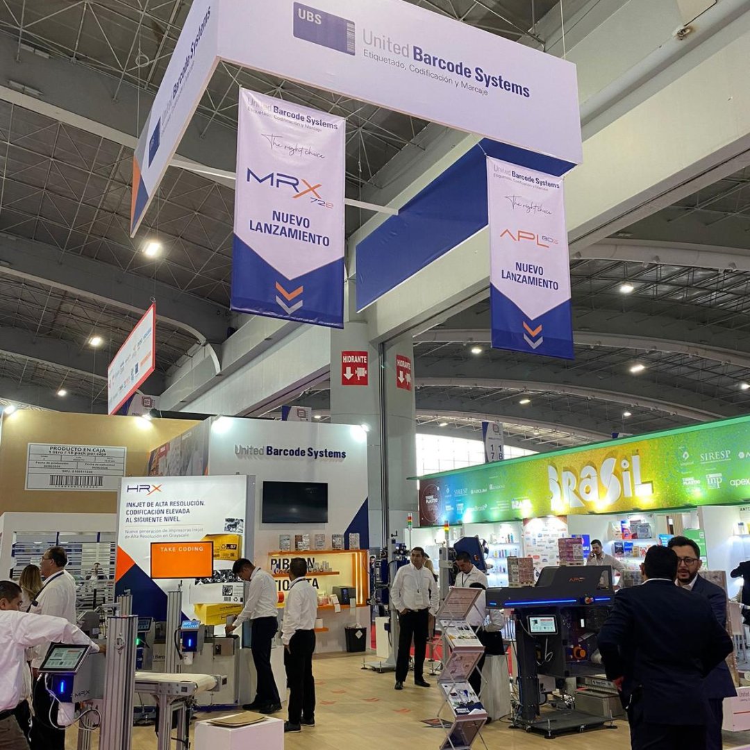 UBS_Code's tweet photo. 👋¡Damos inicio a nuestro 3º día en @ExpoPack México! No pierda la oportunidad de conocer nuestra tecnología de etiquetado y codificación. ¡Venga al📍stand 1242 y descubra cómo nuestras soluciones pueden mejorar la eficiencia y precisión de sus procesos!📲https://t.co/pJEIMyAgyP https://t.co/6JYzAXSWtw