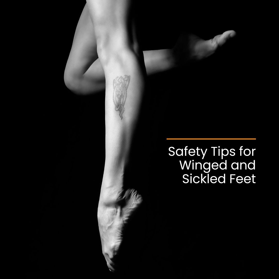 Dance_Magazine's tweet photo. While #winging (toes pointed outward) and #sickling (toes pointed inward) involve relatively small ranges of motion, to execute them safely requires proper strength and an understanding of the anatomy of the foot and ankle.

Learn more: https://t.co/V6UtIaQPZI #ankleinjury https://t.co/zHiiAdN51x