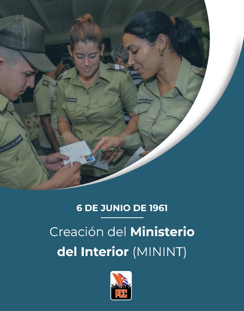 Historias llenas de sacrificio, amor y entrega, siempre apegados al pueblo y a la unidad de la Revolución. Eso distingue a los integrantes de nuestro <a href="/minint_cuba/">MININT_CUBA</a> desde hace 63 años. Reciban hoy y siempre toda nuestra admiración y respeto. #63MININT