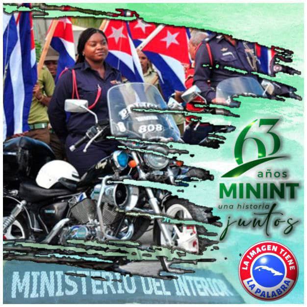 YaniaCarmona's tweet photo. ✍Este 6 de junio el Minint está de aniversario, 63 años en defensa de la Revolución. Feliz #63Minit #PinardelRío #CubaMined https://t.co/lqkP3w6bm4