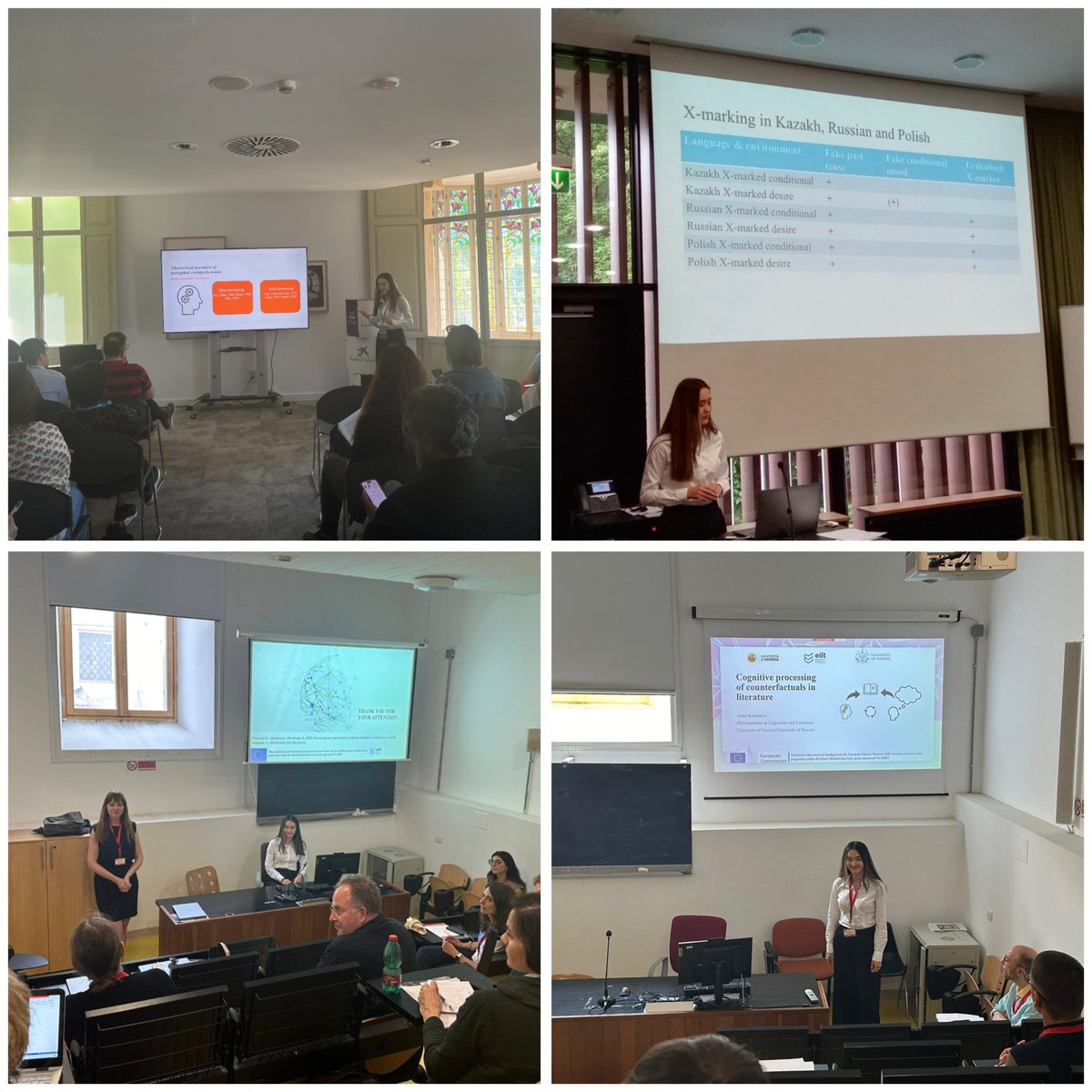 Ainur_Kakimova's tweet photo. Conferences in May-June: IAEA 2024 (XXVIII Congress of the International Association of Empirical Aesthetics), Palma; LiNaWo 2024 (Linguistischer Nachwuchsworkshop), Saarbrücken; Cognitive Futures 2024 (10th Annual Conference: From 4E to 5E Cognition. About Emotions), Catania. https://t.co/YNcJd203wu