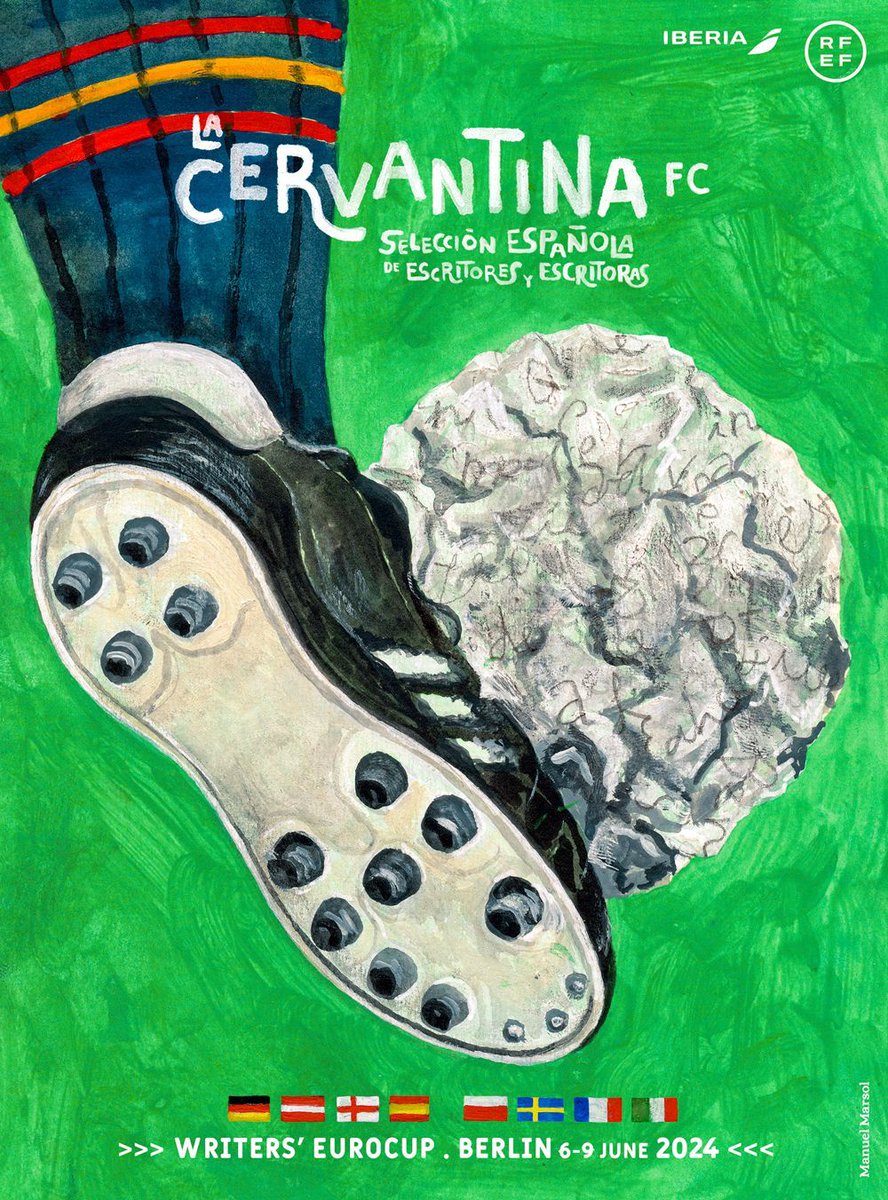 rfef's tweet image. 🙌 ¡Desde la @rfef, deseamos la mejor de las suertes a @lacervantinafc! 🙌

La selección española de escritores y escritoras inicia hoy su andadura en la Eurocopa.

👉¿Conocéis ya a La Cervantina?: rfef.es/es/noticias/la…