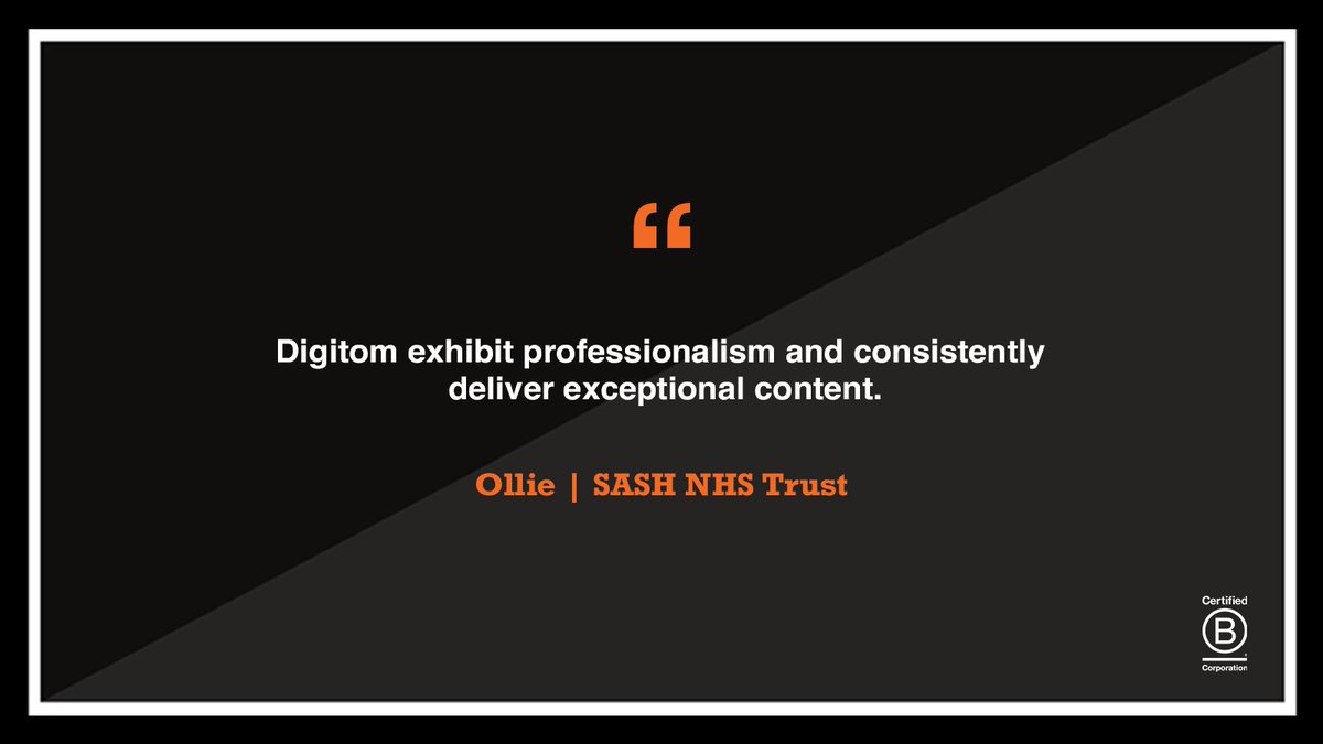 Digitom (@digitom) on Twitter photo “Digitom exhibit professionalism and consistently deliver exceptional content.” said <a href="/sashnhs/">SASH NHS Trust</a>, who briefed us to create a pilot video explaining the Enhanced Recovery Patient Pathway for patients. LEARN MORE: digitom.tv/work/enhanced-… “Digitom exhibit professionalism and consistently deliver exceptional content.” said <a href="/sashnhs/">SASH NHS Trust</a>, who briefed us to create a pilot video explaining the Enhanced Recovery Patient Pathway for patients. LEARN MORE: digitom.tv/work/enhanced-…