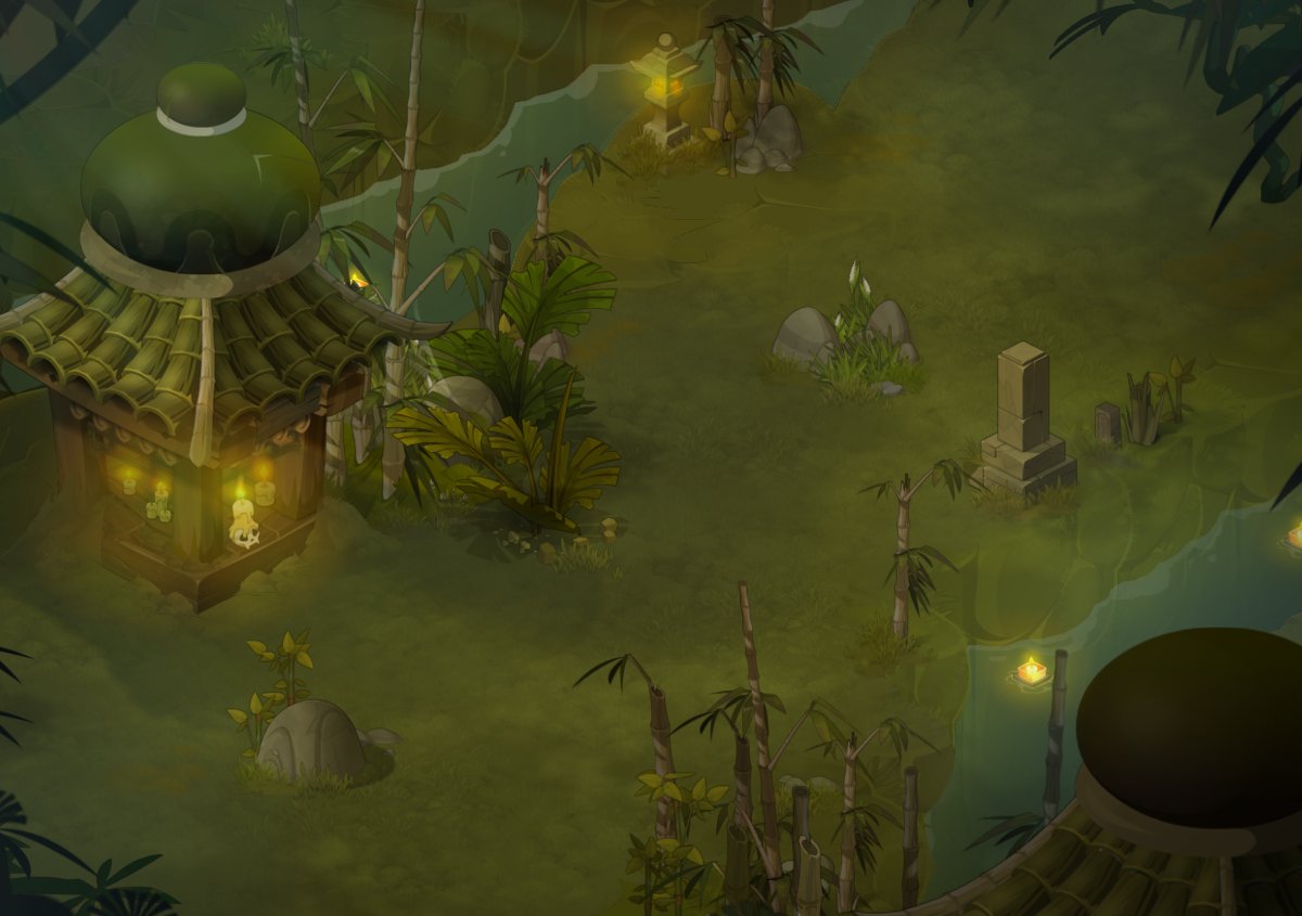 ⛵ A tu llegada a la isla de Grobe, no hay ni un miaumiau a la vista... 🌵Próximamente en #DOFUSTouch