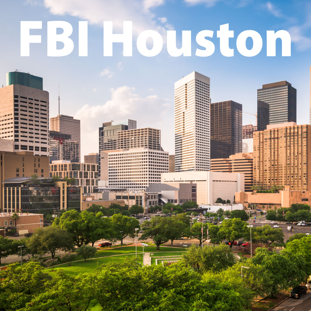 Want to keep up with the latest updates and news from the #FBI's Houston field office? Follow them on X (Twitter) @FBIHouston, Facebook @ FBI - Houston, and Instagram @ FBIHouston or visit fbi.gov/contact-us/fie… to learn more.