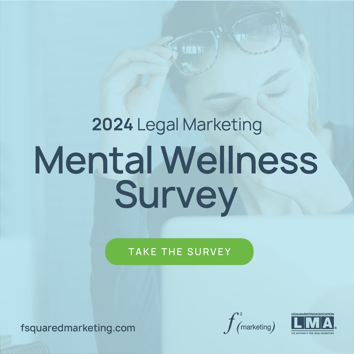 LMA has again teamed up with fSquared Marketing to support the 2024 Mental Wellness Survey to gather feedback and data about the state of mental wellness in the legal marketing profession. Take the survey today and add your voice: bit.ly/4e7gPDr