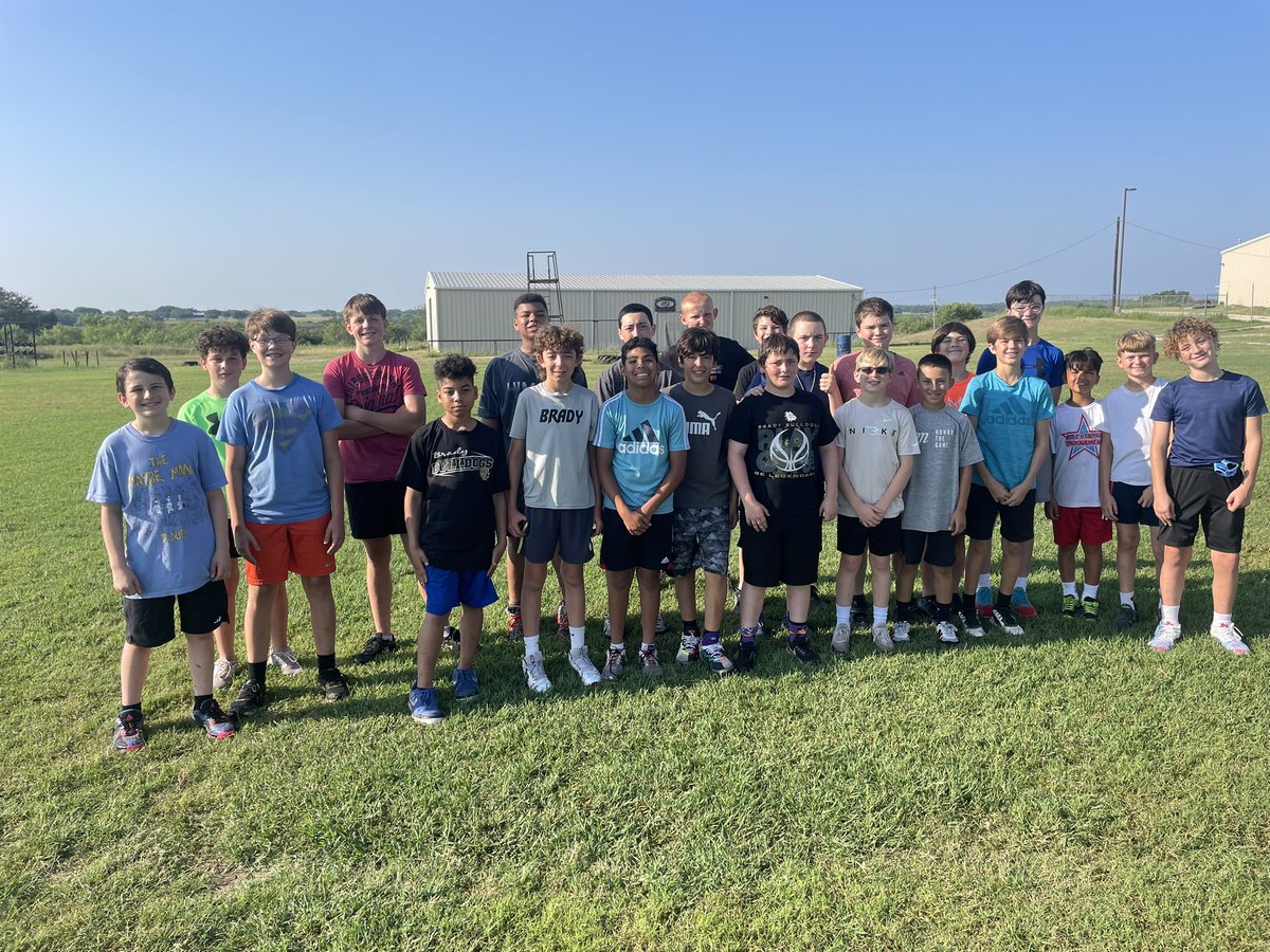 Shoutout to these JH D.A.W.G.S. for perfect attendance Week 1 of Summer Workouts!

Continue to keep putting in the work🐾 <a href="/coachv32/">C.J. Villegas</a> <a href="/CoachDeLo13/">Dodge Delozier🏹</a> <a href="/CoachJRRoberts/">Jaron Roberts</a>