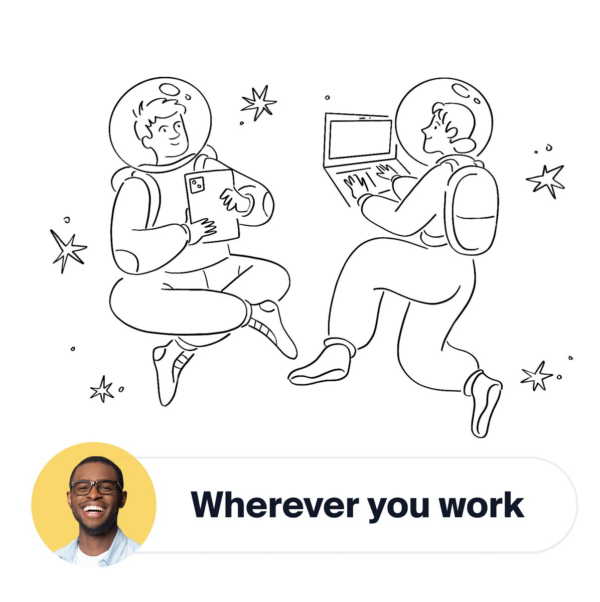 LedgerTeams's tweet image. 🚀 Blast off to a whole new level of remote work with Ledger! 🌌 Connect and collaborate with your team from anywhere in the galaxy. 🛰️ Tag your work buddy and join the interstellar journey together! #RemoteWork #OutofThisWorld #WorkFromAnywhere #LedgerTeams 🌟