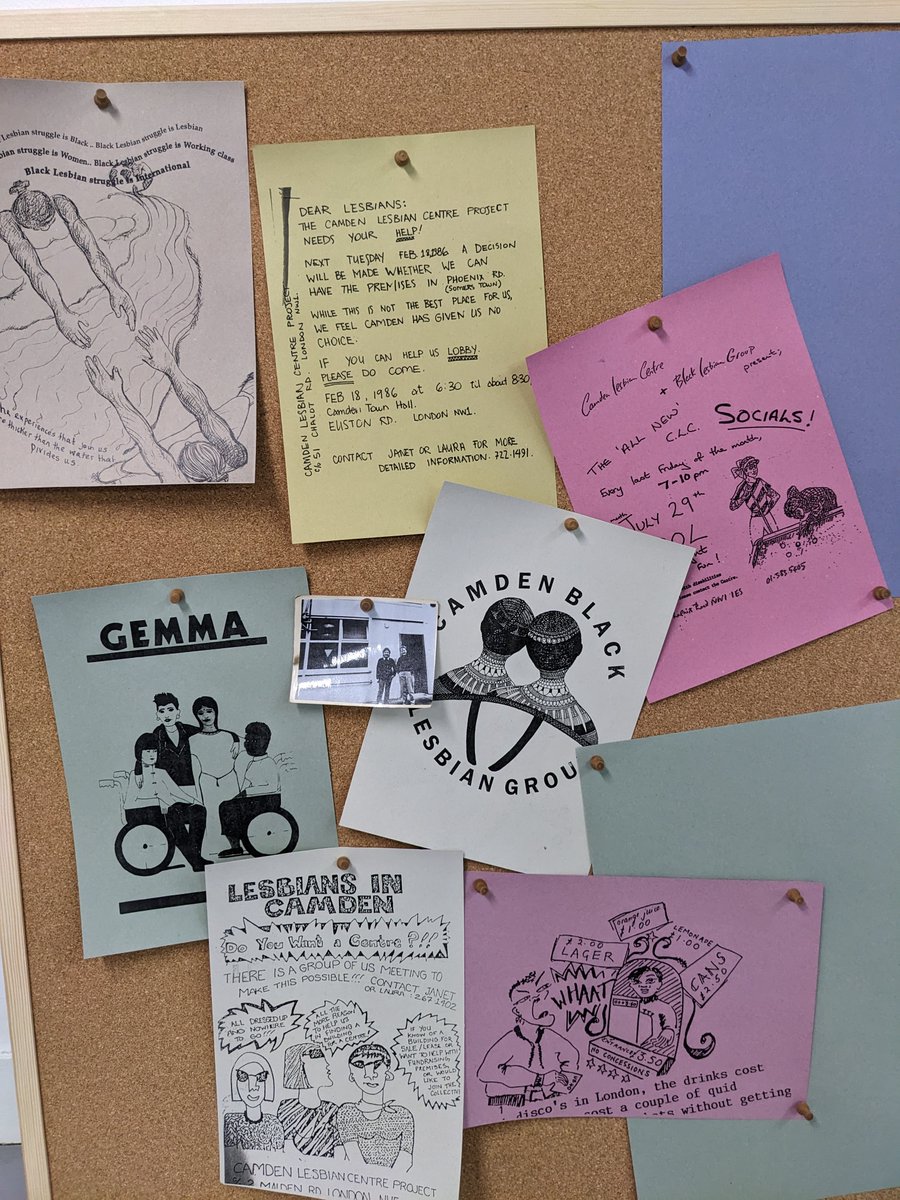 GRILLS was born out of a deep dive into the archives of the Camden Lesbian Centre &amp; Black Lesbian Group - currently housed in the Glasgow Women's Library (400 miles from <a href="/camdenpt/">Camden People's Theatre</a>!)

Here's some of the incredible things we found in those archives.

🎟️ cptheatre.co.uk/whatson/grills