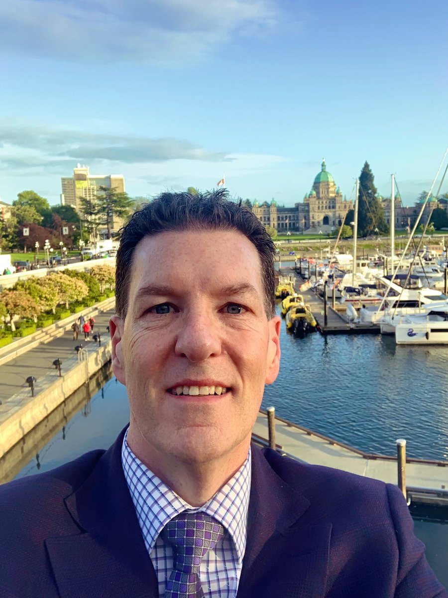 This week, #Victoria. Always great to be back in B.C. - and even better (if that’s possible) in perfect weather!