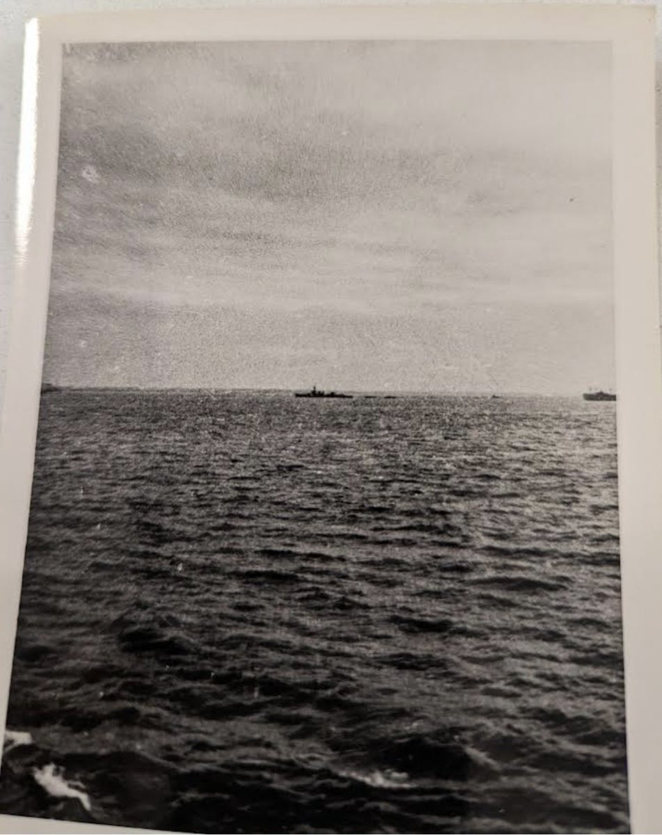 newsdamian's tweet photo. On this 80th Anniversary of #DDay, I salute my grandfather-in-law. 
One of the lucky ones to make it past the beach before attaching to Patton’s 3rd Army. 

Mike Gomez, Sr. 
99 years young and still feisty 
6 Bronze Stars https://t.co/mTVtgogb7J