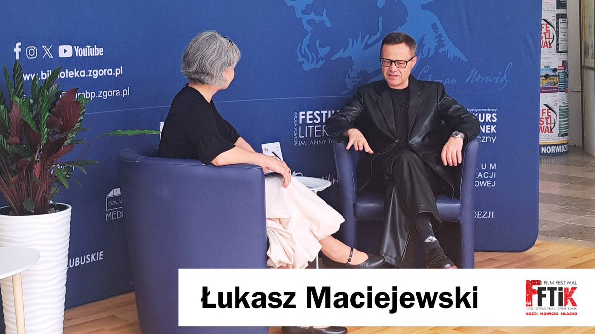 BiblioNorwid's tweet photo. "Drugi plan tworzy plan pierwszy." - o rolach drugoplanowych i istocie Festiwalu. Studio Festiwalowe przedstawia rozmowę z Łukaszem Maciejewskim: https://t.co/z3srJZBbAe https://t.co/x05FR1hC4Q