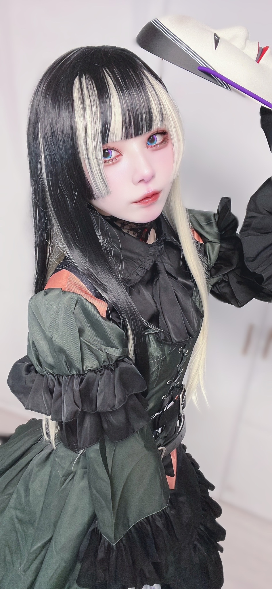 TTYAO REII 儒烏風亭らでん ウィッグ 古く コスプレ用 ハロウィン 