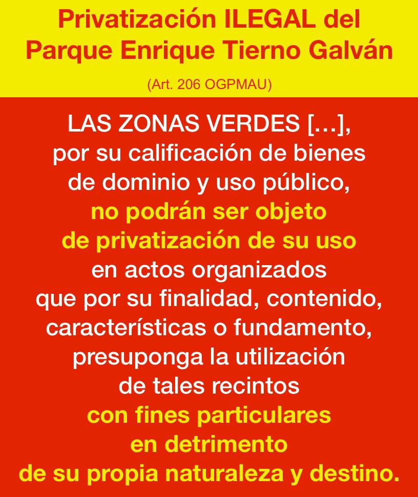 ‼️#Almafestivalmadrid ocupa el 🌳🌲 Tierno Galván 🌳🌲 27/05 al 15/06‼️
❌ Basta de 💰 privatización 💰 ILEGAL de nuestras zonas verdes
❌ Basta de RUIDOS 🎧 ilegales

<a href="/noaesteplan/">PorDerechoLaCiudad</a> <a href="/EeAmadrid/">Ecologistas Madrid</a> <a href="/nudosur/">AV Nudo Sur</a> <a href="/AVNUEVOLEGAZPI/">AVNUEVOLEGAZPI</a> <a href="/AVVerdeImperial/">AV Pasillo Verde-Imperial 🌳🏳️‍🌈💜🍉</a> <a href="/evArganzuela/">ⓔⓥⓐ | Espacio Vecinal Arganzuela</a>