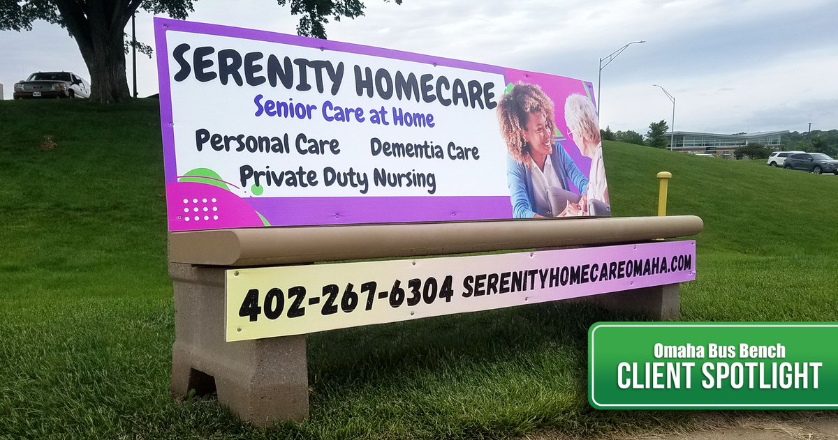 Choosing in-home health care for a loved one can feel daunting at times. Serenity Homecare’s staff works hard to give their clients peace of mind and the most personalized care. From medication management and meal prep to housekeeping and companionship. #OmahaBusBench #OOH